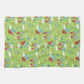 Das eine ist das zwei fliegende Kite-Dings-Muster Geschirrtuch (Horizontal)