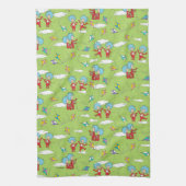 Das eine ist das zwei fliegende Kite-Dings-Muster Geschirrtuch (Vertikal)