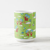 Das eine ist das zwei fliegende Kite-Dings-Muster Kaffeetasse (Mittel)