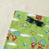 Das eine ist das zwei fliegende Kite-Dings-Muster Strandtuch (Beispiel)