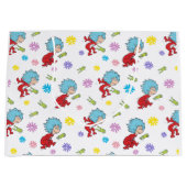 Das eine ist das zwei hoppy Frog Dinge Muster Große Geschenktüte (Vorderseite)