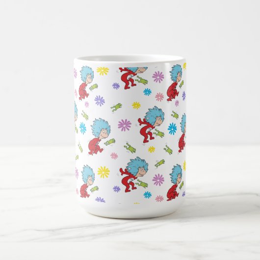 Das eine ist das zwei hoppy Frog Dinge Muster Kaffeetasse (Mittel)