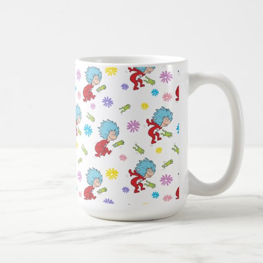 Das eine ist das zwei hoppy Frog Dinge Muster Kaffeetasse (Rechts)