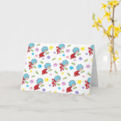 Das eine ist das zwei hoppy Frog Dinge Muster Karte (Gelbe Blume)