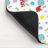 Das eine ist das zwei hoppy Frog Dinge Muster Mousepad (Ecke)