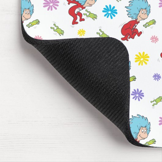 Das eine ist das zwei hoppy Frog Dinge Muster Mousepad (Ecke)