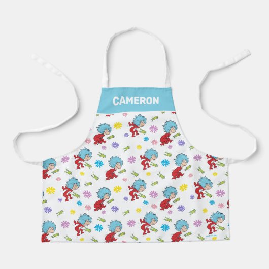 Das eine ist das zwei hoppy Frog Dinge Muster Schürze (Vorderseite)