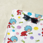 Das eine ist das zwei hoppy Frog Dinge Muster Strandtuch (Beispiel)