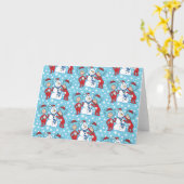 Das eine ist das zwei Schneemanagementmuster Karte (Gelbe Blume)