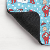 Das eine ist das zwei Schneemanagementmuster Mousepad (Ecke)