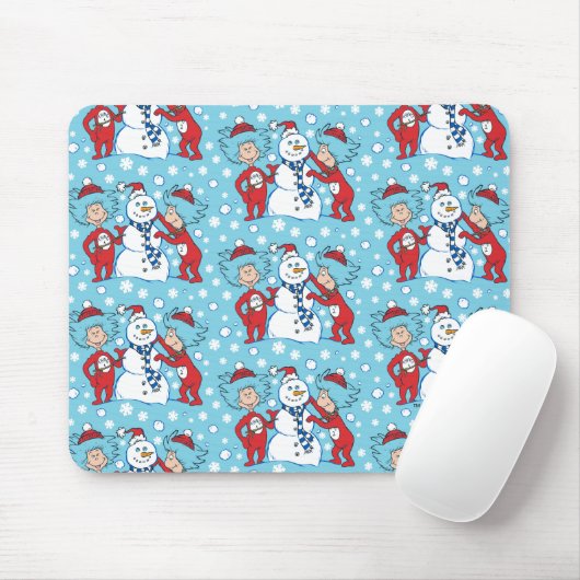 Das eine ist das zwei Schneemanagementmuster Mousepad (Mit Mouse)