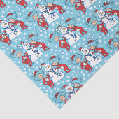 Das eine ist das zwei Schneemanagementmuster Seidenpapier (Ausschnitt)