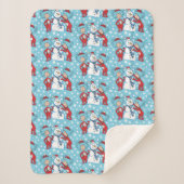 Das eine ist das zwei Schneemanagementmuster Sherpadecke (Vorderseite)