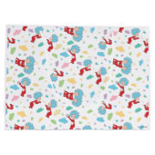 Das eine ist das zwei süße Dingmuster Große Geschenktüte (Rückseite)