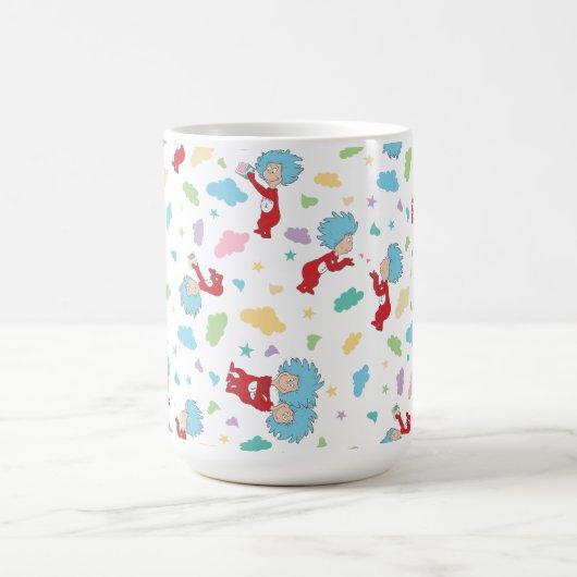 Das eine ist das zwei süße Dingmuster Kaffeetasse (Mittel)