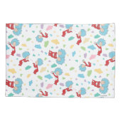 Das eine ist das zwei süße Dingmuster Kissenbezug (Rückseite)