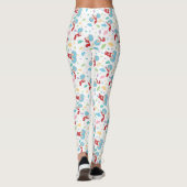 Das eine ist das zwei süße Dingmuster Leggings (Rückseite)