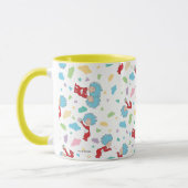 Das eine ist das zwei süße Dingmuster Tasse (Links)