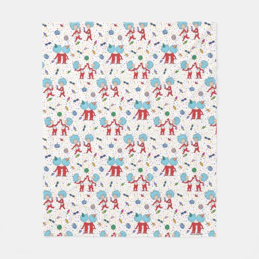 Das eine ist das zweite Celebration-Muster Fleecedecke (Vorderseite)