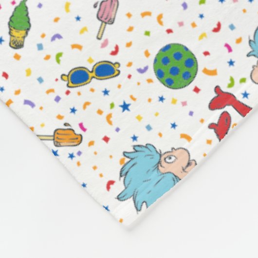 Das eine ist das zweite Celebration-Muster Fleecedecke (Ecke)