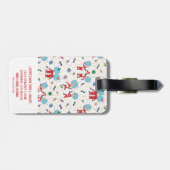 Das eine ist das zweite Celebration-Muster Gepäckanhänger (Rückseite horizontal)