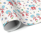 Das eine ist das zweite Celebration-Muster Geschenkpapier (Rolleneckpunkt)