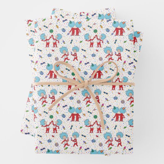 Das eine ist das zweite Celebration-Muster Geschenkpapier Set (Beispiel)