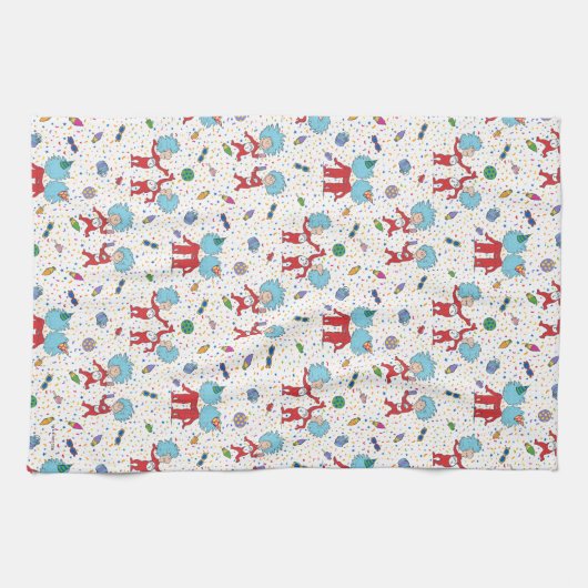 Das eine ist das zweite Celebration-Muster Geschirrtuch (Horizontal)