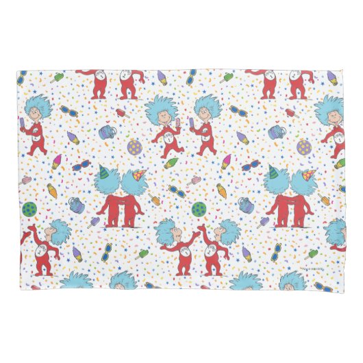 Das eine ist das zweite Celebration-Muster Kissenbezug (Vorderseite)