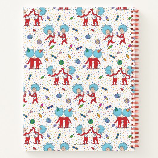 Das eine ist das zweite Celebration-Muster Notizblock (Rückseite)