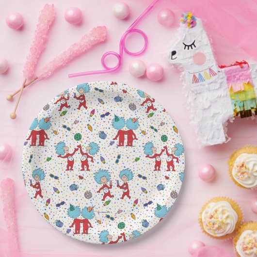 Das eine ist das zweite Celebration-Muster Pappteller (Party)