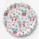 Das eine ist das zweite Celebration-Muster Pappteller (Vorderseite)