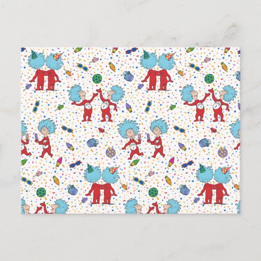 Das eine ist das zweite Celebration-Muster Postkarte (Vorderseite)