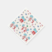 Das eine ist das zweite Celebration-Muster Serviette (Ecke)