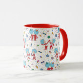 Das eine ist das zweite Celebration-Muster Tasse (VorderseiteRechts)