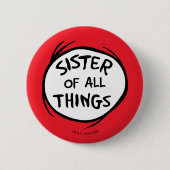 Das eine ist das Zweite - die Schwester aller Ding Button (Vorderseite)