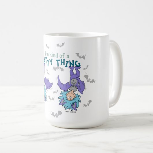 Das eine ist eine Art Batty-Sache Kaffeetasse (VorderseiteRechts)