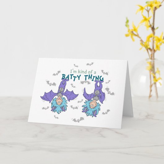 Das eine ist eine Art Batty-Sache Karte (Gelbe Blume)