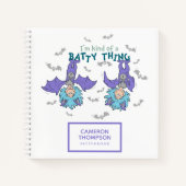 Das eine ist eine Art Batty-Sache Notizblock (Vorderseite)