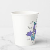 Das eine ist eine Art Batty-Sache Pappbecher (Vorderseite)