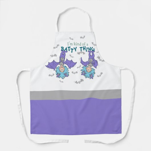 Das eine ist eine Art Batty-Sache Schürze (Vorderseite)