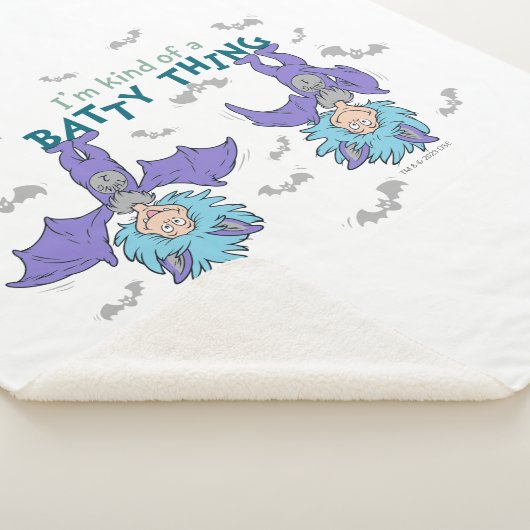 Das eine ist eine Art Batty-Sache Sherpadecke (3/4)