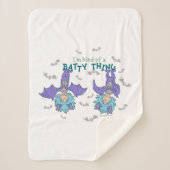 Das eine ist eine Art Batty-Sache Sherpadecke (Vorderseite)