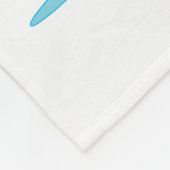 Das eine ist zwei glückliche Dinge Fleecedecke (Ecke)