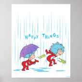 Das eine ist zwei glückliche Dinge Poster (Vorne)