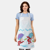 Das eine ist zwei glückliche Dinge Schürze (Getragen)