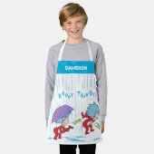 Das eine ist zwei glückliche Dinge Schürze (Getragen)