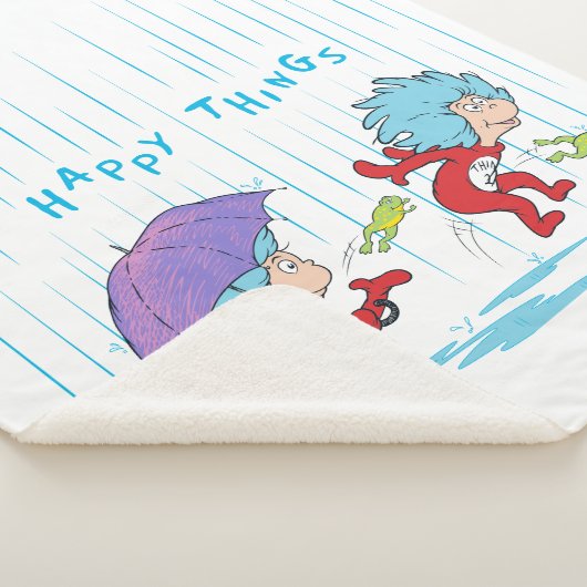 Das eine ist zwei glückliche Dinge Sherpadecke (3/4)