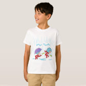 Das eine ist zwei glückliche Dinge T-Shirt (Vorne ganz)