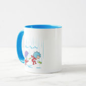 Das eine ist zwei glückliche Dinge Tasse (Vorderseite Links)